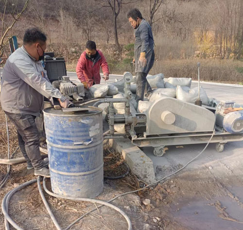浮梁路面下沉注浆